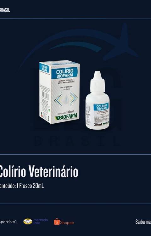Colírio Veterinário