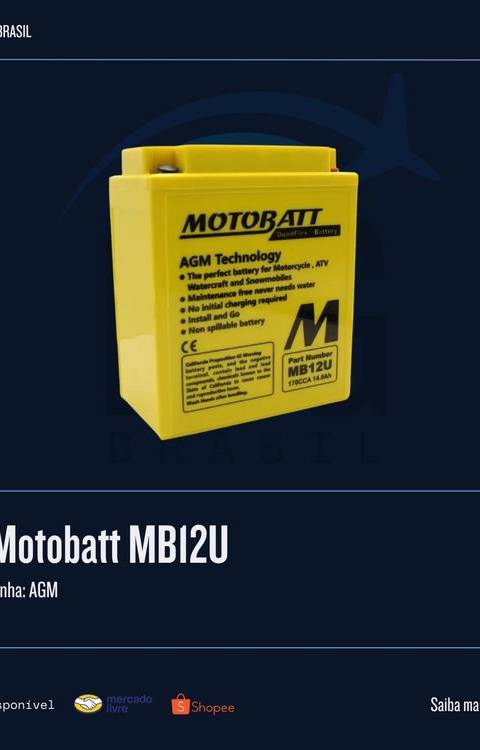 Motobatt MB12U