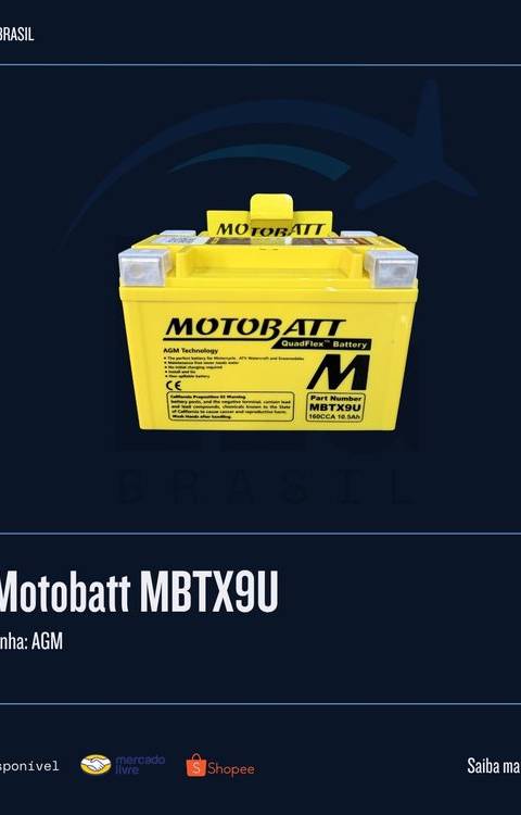 Motobatt MBTX9U