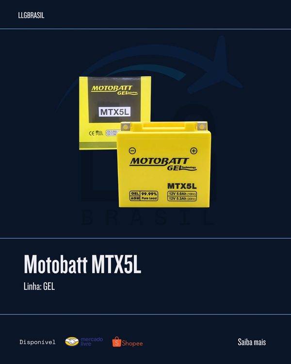 Motobatt MTX5L