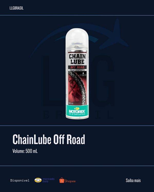 ChainLube Off Road 500ml Motorex — Spray corrente off road · 500 mL