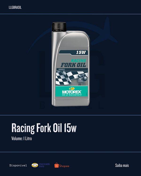 Racing Fork Oil 15w Motorex — Óleo de suspensão · 1 Litro