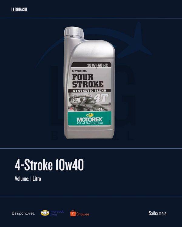 Four Stroke 10w40 Motorex — Óleo motor 4T · 1 Litro